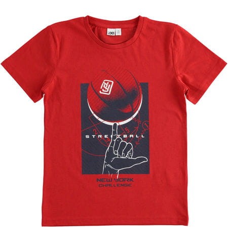 iDO t-shirt czerwony granat.jpg