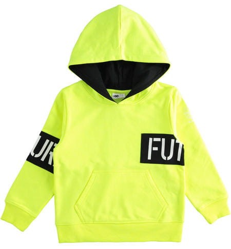 bluza limonka fluo dla chłopca z kapturem.jpg