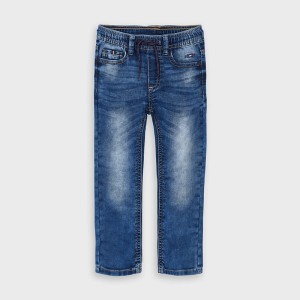 Mayoral miękkie spodnie jogger soft denim wyprzedaż