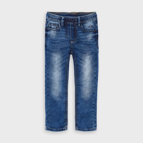 10-04540-015 długie spodnie dla chłopca jogger jeans basic niebieskie mayoral.jpg