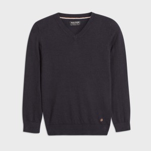 Sweter Mayoral chłopięcy w serek granatowy na święta do szkoły 128-140 354-77