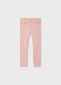 Spodnie Mayoral skinny fit dla dziewczynki różowe  104-110-116 12-00511-011