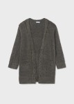 Sweter długi Mayoral dziewczęcy szary 140-152-157 12-07377-067