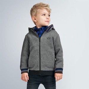 Bluza chłopięca Mayoral szara dzianinowa 104 4483-50