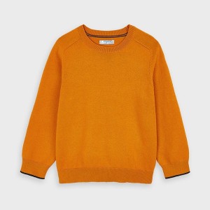 Sweter dla chłopca Mayoral pomarańczowy 116 323 72 116