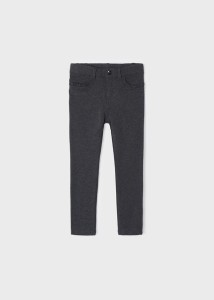 Spodnie Mayoral skinny fit dla dziewczynki grafitowe szare 92-98-104-110-116-122-128 12-00511-013