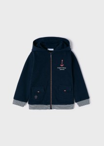 Bluza chłopięca Mayoral granatowa marine kotwica 3409-92-110-134