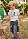 Spodnie soft jeans slim fit Mayoral dla chłopca super miękkie szare 3519-91-104-110-116-122