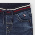 10-02585-096 Mayoral baby długie spodnie dla chłopca na gumie jeans granatowy 2.jpg