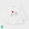 10-02059-046 Mayoral baby koszulka bluzka z długim rękawem dla dziewczynki kremowy czerwony srebrny  serca.jpg