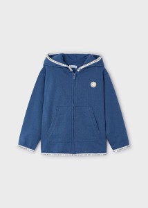 Bluza bez ocieplenia chłopięca Mayoral indygo niebieska 116-122-128-134-24-03490-070