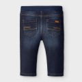 10-00030-025 Mayoral baby długie spodnie ciemny jeans na gumie granat 1.jpg