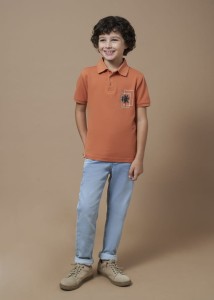 Długie spodnie jeansowe slim fit Mayoral Nukutavake miękkie niebieskie 160-24-06516-011