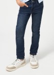 Długie spodnie jeansowe slim fit Mayoral Nukutavake miękkie granatowe 160-24-06516-010