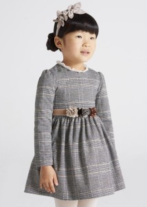 Elegancka sukienka Mayoral z długim rękawem 98-4958-75