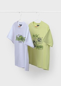 2-pak t-shirtow chłopięcych Mayoral Nukutavake 160-25-06018-047