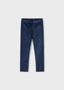 Legginsy aksamitne dla dziewczynki Mayoral granatowe 104-110-116-122-128-134-15-04715-095