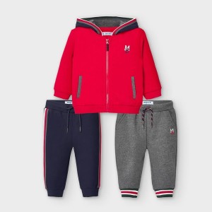 Wyprzedaż Mayoral Baby dres 3-częściowy  dla chłopca 98