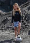 mashMNIE REVOLUTION bluza dla dziewczynki czarna